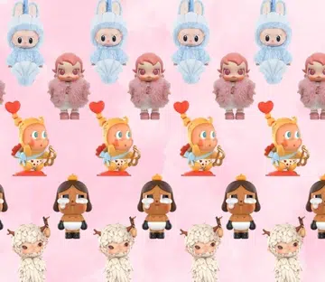 pop mart characters labubu twinkle twinkle crybaby