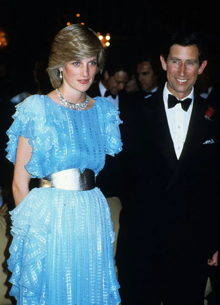 Nice colour, nicer accessorizing. Photo: Getty 