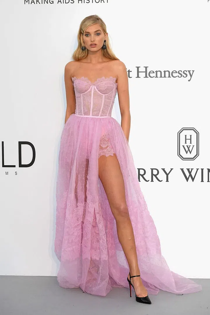 A true Angel wears her undies always- even on the red carpet. 