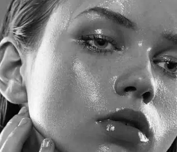 Oily face facials