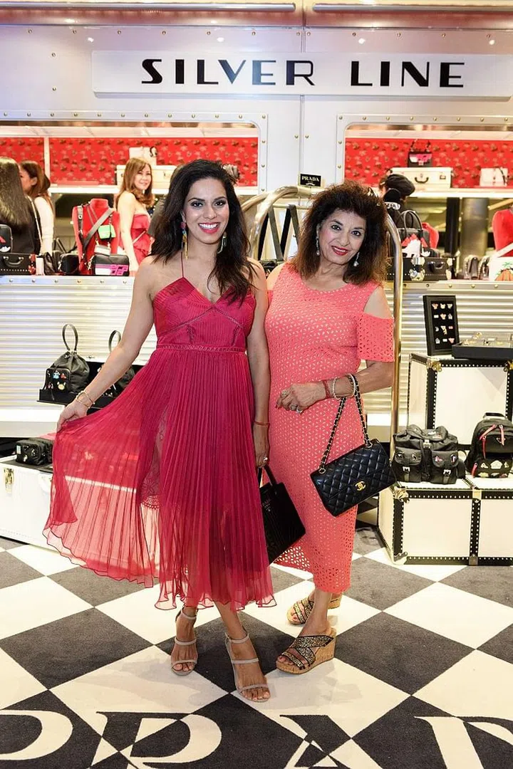 Kamana Bhaskaran and Mother. Photo: Ashley Mak 