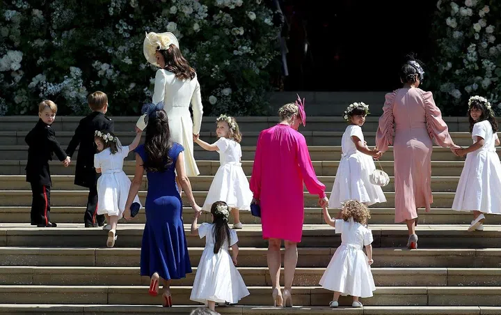 Prince George of Cambridge, Jasper Dyer, Princess Charlotte of Cambridge, Catherine, Duchess of Cambridge, Jessica Mulroney, Ivy Mulroney, Florence van Cutsem, Zoe Warren, Zalie Warren, Benita Litt, Remy Litt and Rylan Litt