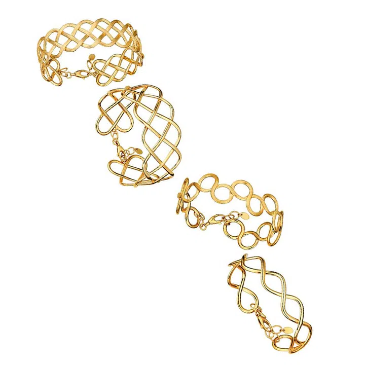 MODE Gold bangles, Goldheart Jewelry