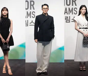Dior Designer Of Dreams Exhibition Seoul Opening Celebs Blackpink Jisoo Seventeen Mingyu Han So-Hee
