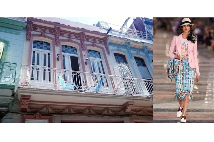 Where: Havana, Cuba
Built in the 1930s, 'Casa Justa' is located in the heart of Cuba and boasts a balcony and terrace in the chic and colorful two-story home.
Price: $30 per night, airbnb.com.Photo: Airbnb/Chanel
