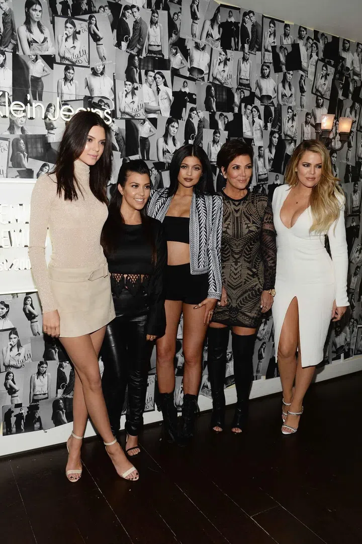 Kendall Jenner, Kourtney Kardashian, Kylie Jenner, Kris Jenner and Khloe Kardashian 