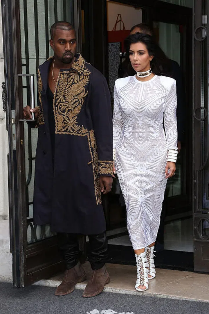 Another coordinating Balmain moment, this time for the house's Spring 2015 show. Photo: Getty