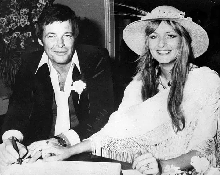 Marrying Michael Whitney in 1977. Into the garden-party vibe. 