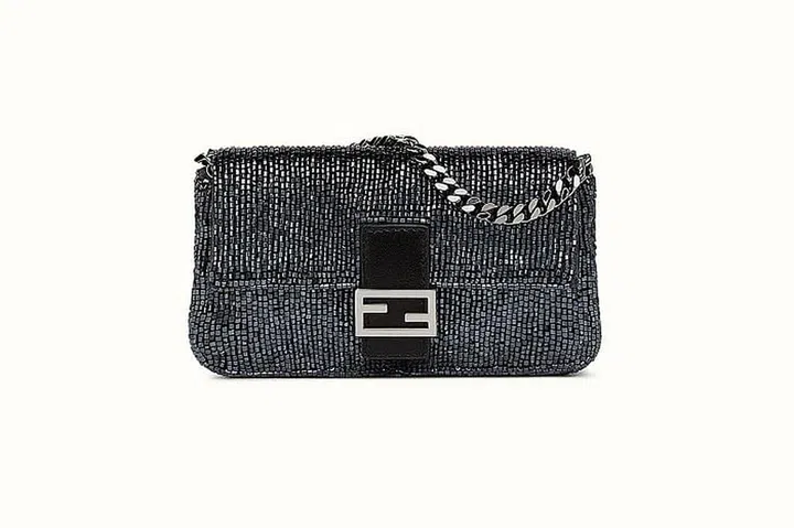The Fendi baguette bag first found fame in Sex and the City, after Carrie Bradshaw gave it her patronage. It fast become the It bag of the Noughties, and has recently been updated with embellished detailing. 