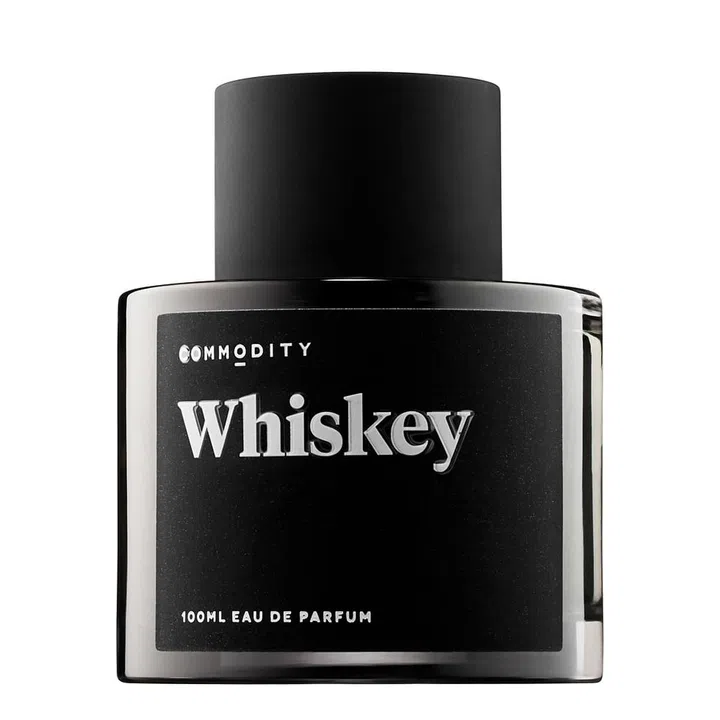 <b>Housed in a minimalist black bottle and aptly named "Whiskey", this might seem like a straightforward offering from Commodity. However, you'll be surprised to know that this aromatic blend doesn't contain a single whiskey note. Instead, it uses smokey oak and sweet amber with spicy sage and cinnamon to create the warm feeling of sipping on  a glass of sweet whiskey. The perfect signature scent of a sultry woman at her prime! </b>