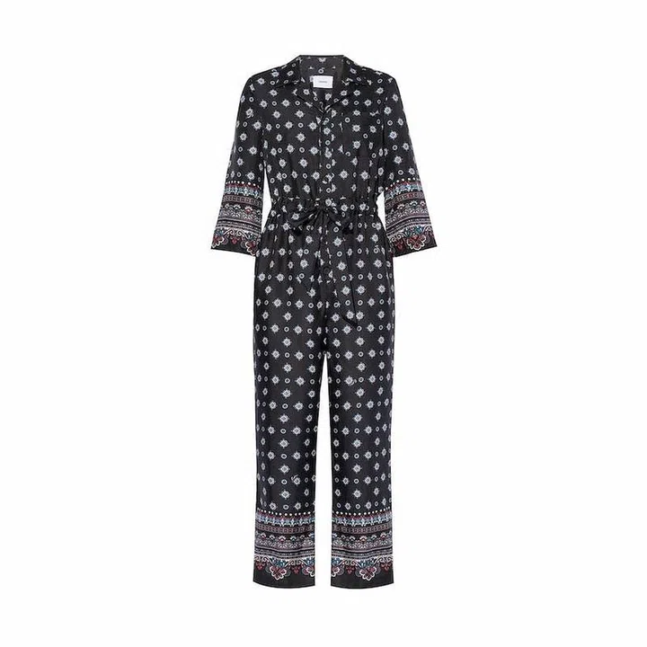 Truman Hamilton-Print Silk-Satin Jumpsuit, $899, Erderm at Matchesfashion
