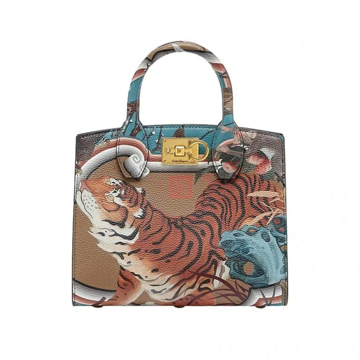 Studio leather bag, $3,250, Salvatore Ferragamo

