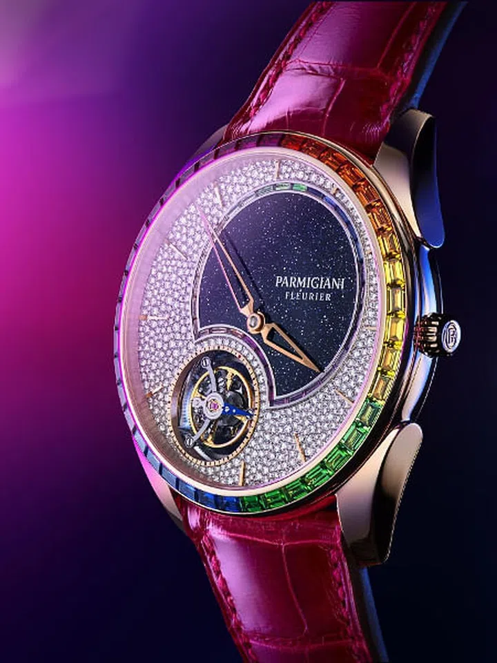 Parmigiani's Tonda 1950 Flying Tourbillon Double Rainbow