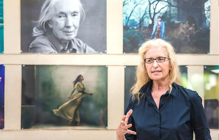 Annie Leibovitz at "Women: New Portaits" in Singapore