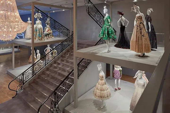Installation view of The House of Dior: Seventy Years of Haute Couture at NGV International, 27 August–7 November 2017. Photo: Sean Fennessy