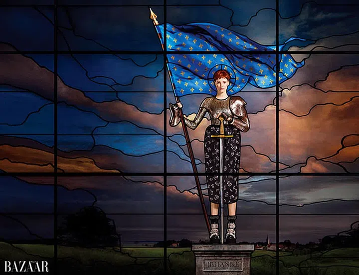 Jessica Chastain as Joan of Arc