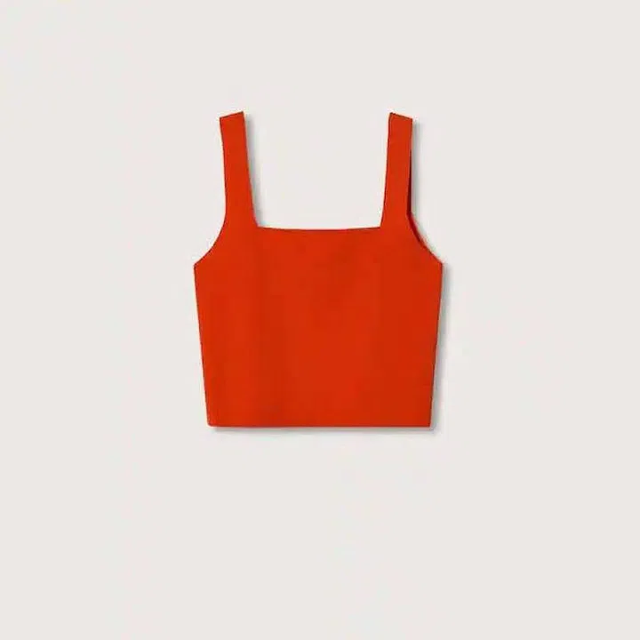 Knitted Crop Top, $39.90, Mango