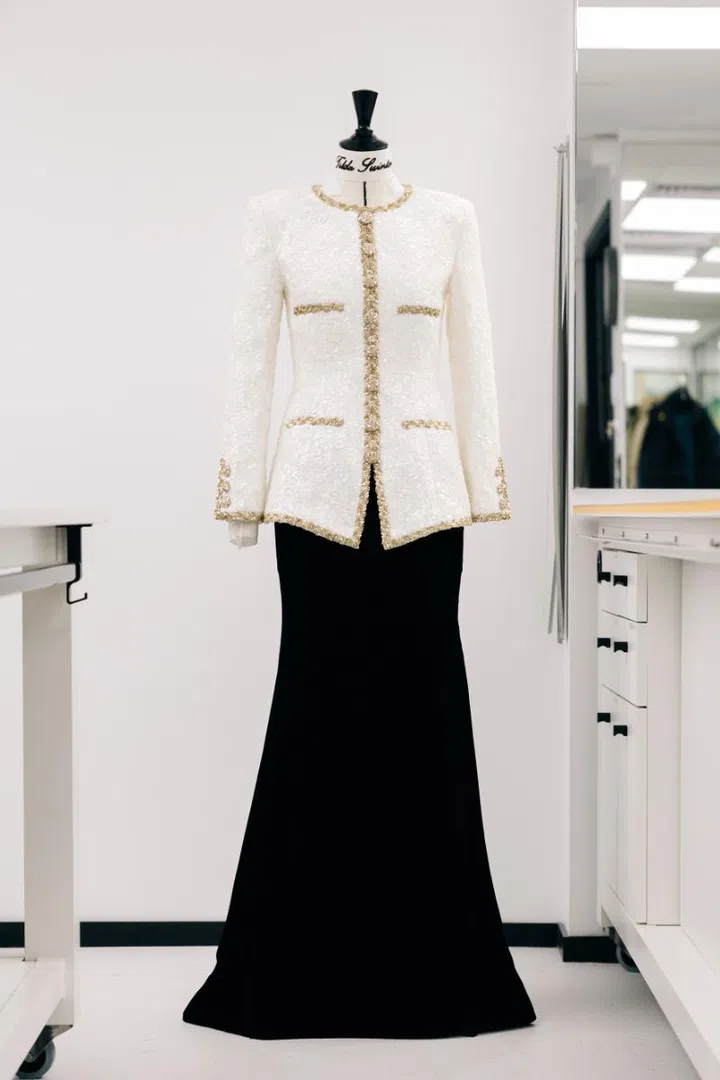 Golden Globes 2025 Chanel Tilda Swinton