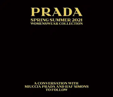 Prada SS21 Womenswear livestream