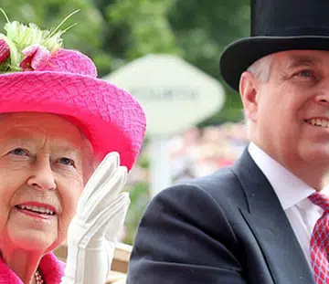Prince Andrew and The Queen