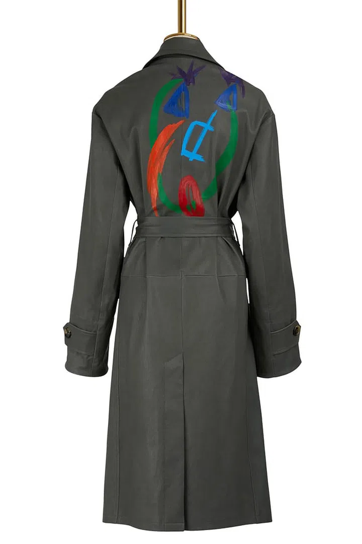 Alfred leather trench, $4,988, www.24sevres.com.