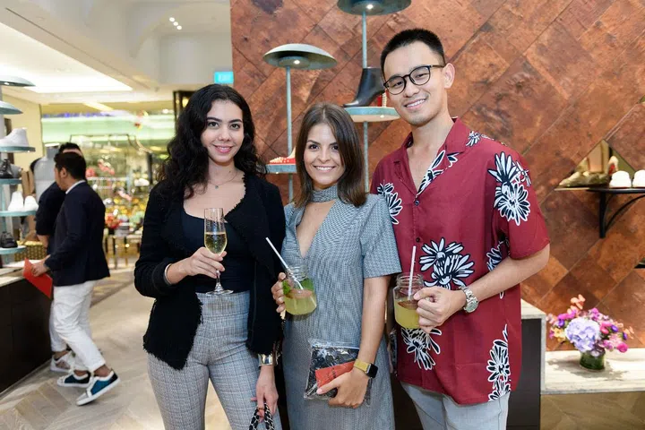 Tasha Johnson, Paloma Papp and Dylan Chan. Photo by: Ashley Mak