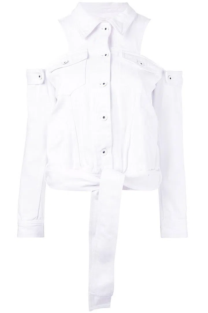 Jonathan Simkhai denim jacket, $374, farfetch.com.