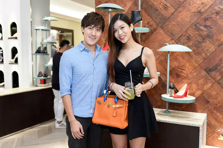 Glen Keith Chan and Mavis Ho. Photo by: Ashley Mak