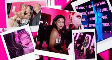 Cara Delevingne, Narelle Kheng, Peter Philips Dior Addict Stellar Shine Seoul Korea Beauty Lipstick Event Dean Sun Mi