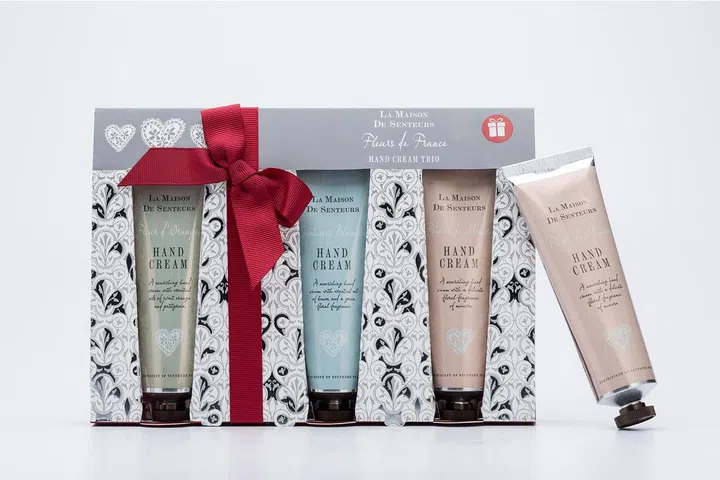 La Maison De Senteurs Hand Cream Trio, $29.90