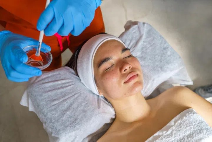 aesthetic treatment stacking | chemical peel 