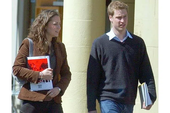 Speaking of schooling, when/if Kate is coronated one day, she'll be the first queen of England with a college degree! Of course, they met in college, which allowed them to have a very un-royal courtship. "They were friends first, and able to live in this bubble shielded from the press," Andersen says. "They were ordering Chinese food and taking bike rides, and going to the pub like anyone else." Photo: Peter Kelly
