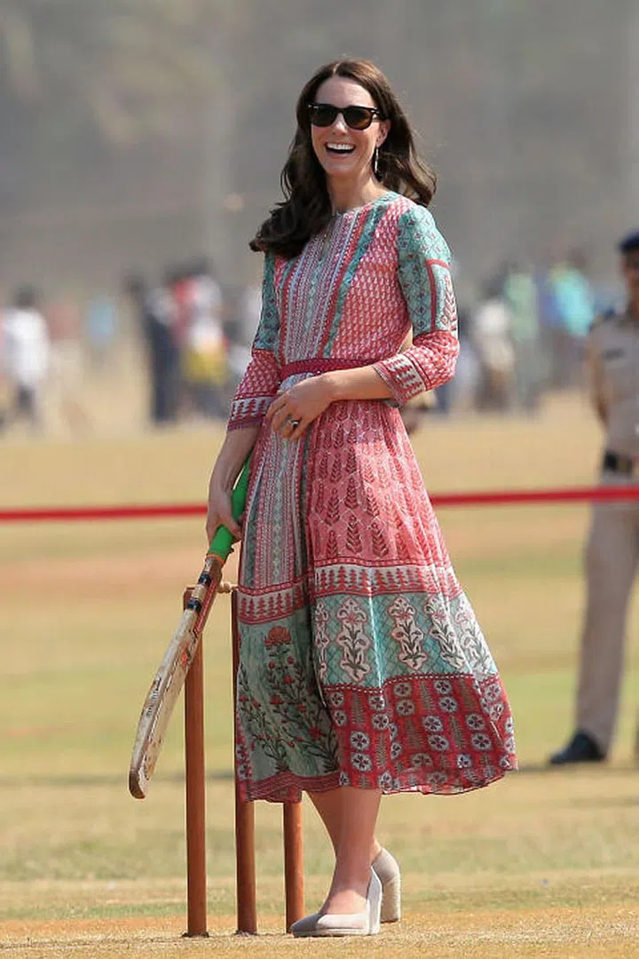 Fans anticipated that the Cambridges' tour of India and Bhutan would be a nonstop parade of brilliant southeastern style, but the Independent called Kate's subdued choices "embarrassing" "dowdy," dreary" and "lacking pizzazz." Photo: Getty