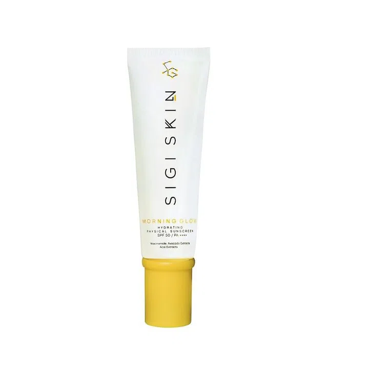 Morning Glow Physical Sunscreen, $58, Sigi Skin