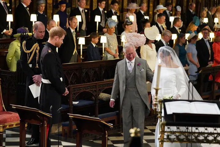 King Charles III Has A Photo Of Prince Harry And Meghan Markle In His Office