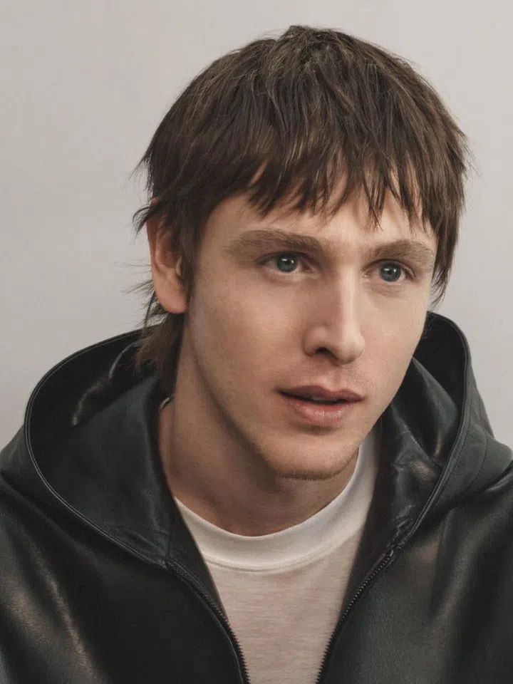 celebrity campaigns, harris dickinson, balenciaga