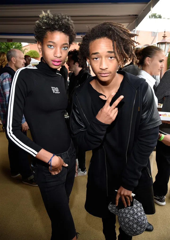 Willow Smith and Jaden Smith at the pre-Gammy 2015 brunch