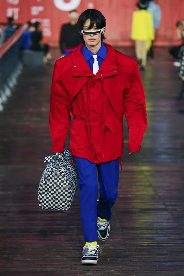 Louis Vuitton Men's spring/summer 2021. Photo: Showbit.