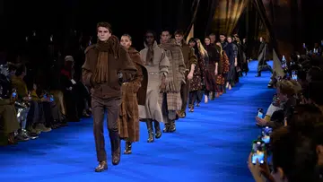 Burberry fall winter 2025 runway London fashion week show Tate Britain Daniel Lee