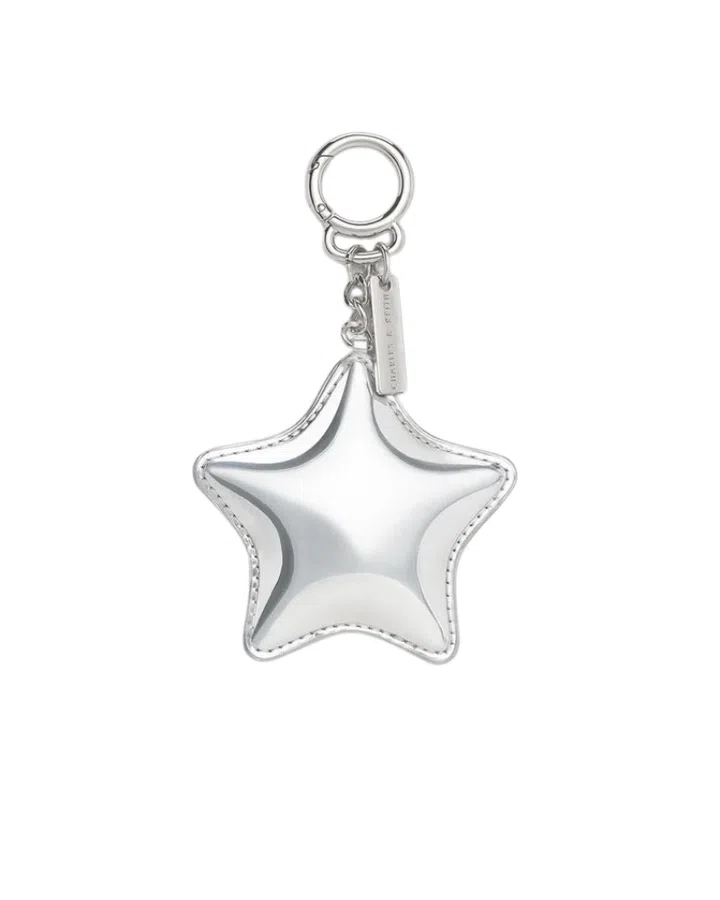 bag charm, mirror bag charm