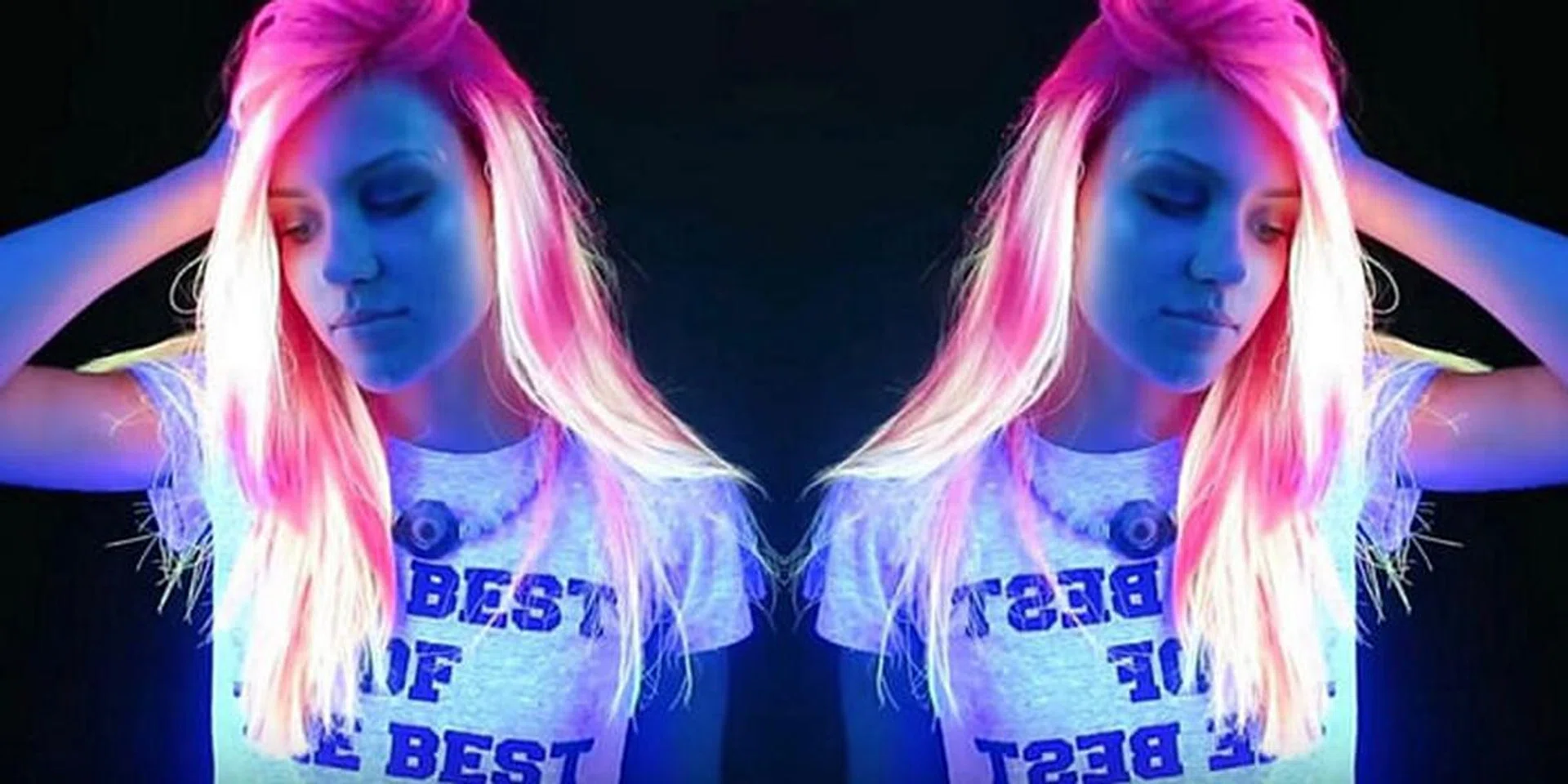 This Glow-in-the-Dark Dye Job Is Breaking the Internet