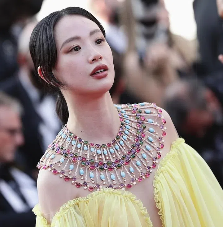 Li Meng wearing Bvlgari. (Photo: Vittorio Zunino Celotto/Getty Images for Kering)