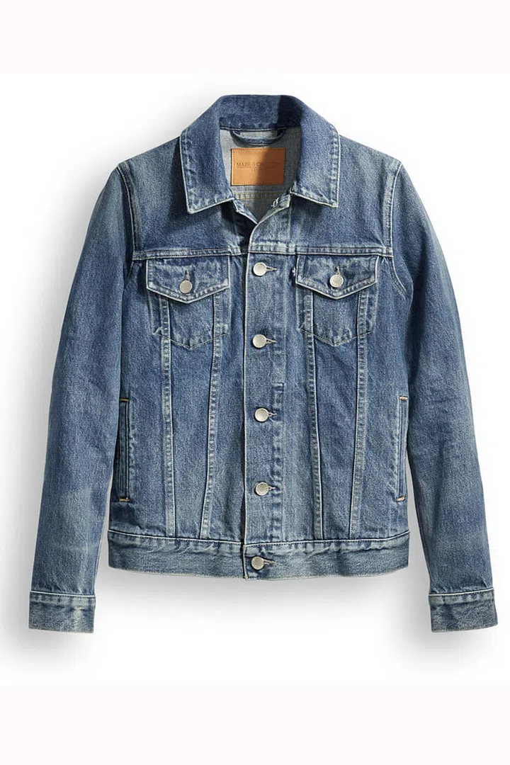 An oversized Levi's denim jacket will serve you well for years to come, whether styled over feminine summer dresses or worn with straight-leg black trousers and a classic white T-shirt and pumps. We also like to pair ours with a pencil skirt and fine knit for a dressed-down office look.
Classic denim jacket, £200, Levi's Made & Crafted