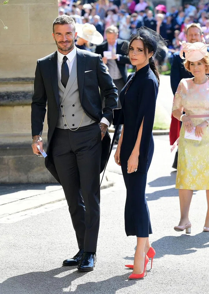 David Beckham and Victoria Beckham