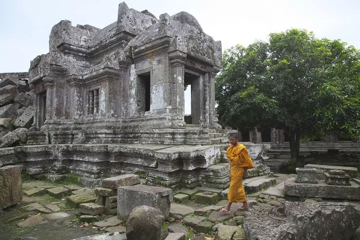 This 9th-century Hindu temple features awe-inspiring ancient architecture atop a cliff in the Dângrêk Mountains. The site just became safer for tourists in 2015, after a seven-year dispute between Cambodia and Thailand over who owned the land came to an end.