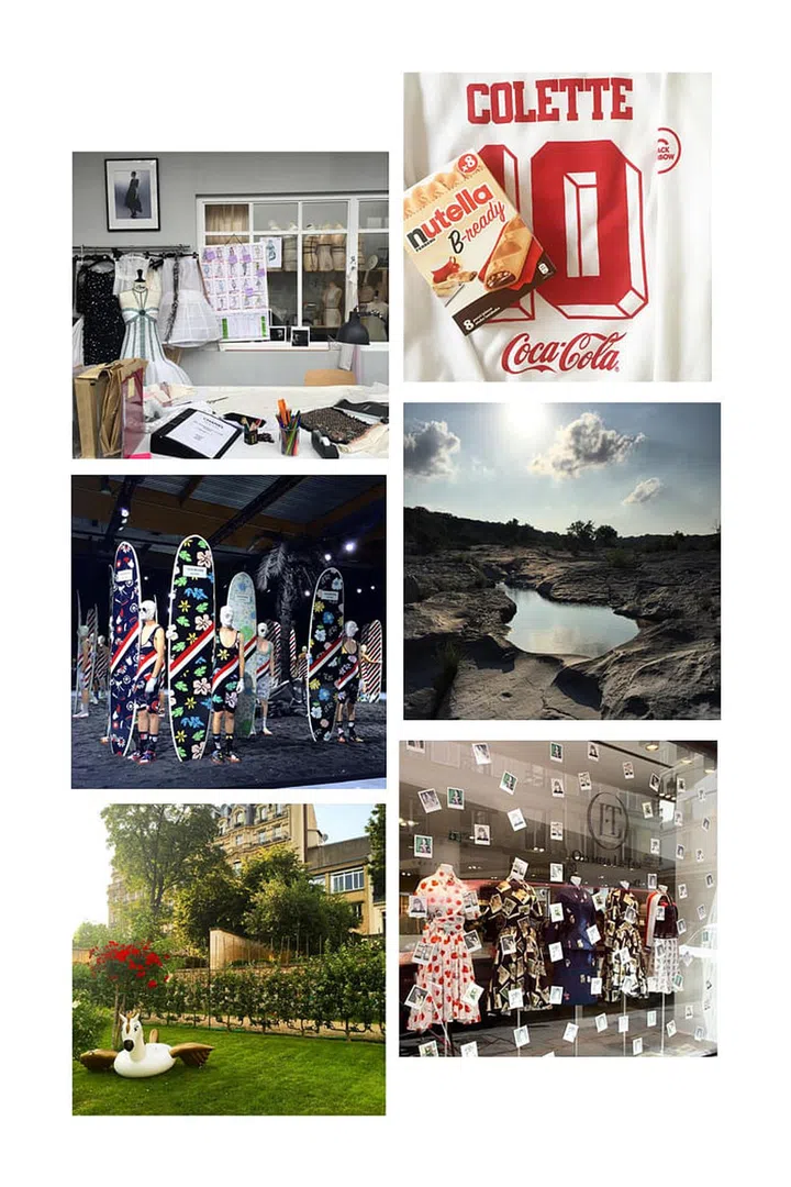 A visual board of architecture, fashion, food, flowers and travel. Follow Colette's creative director and founder to understand the genius that goes into the iconic concept store in Paris.  Photo: Instagram.