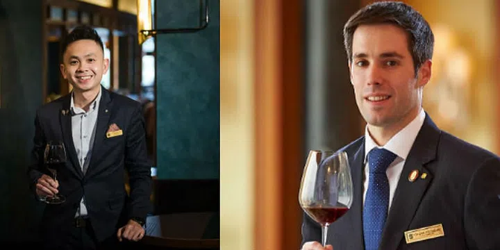 Head Sommelier Britt Ng and Wine Director Yohann Jousselin of Shangri-La Hotel

Photo: Shangri-La Hotel
