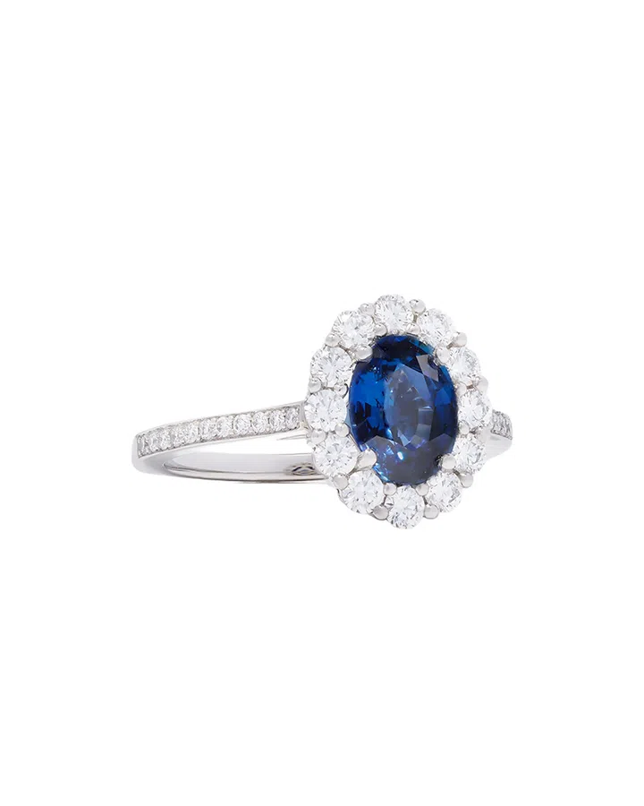coloured gemstone engagement rings | garrard sapphire
