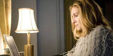 carrie bradshaw writing