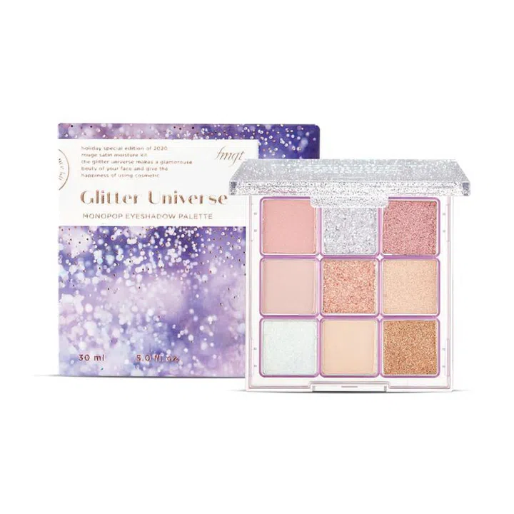 09 THEFACESHOP Glitter Universe fmgt Eyeshadow Palette, $33 (U.P. $37)